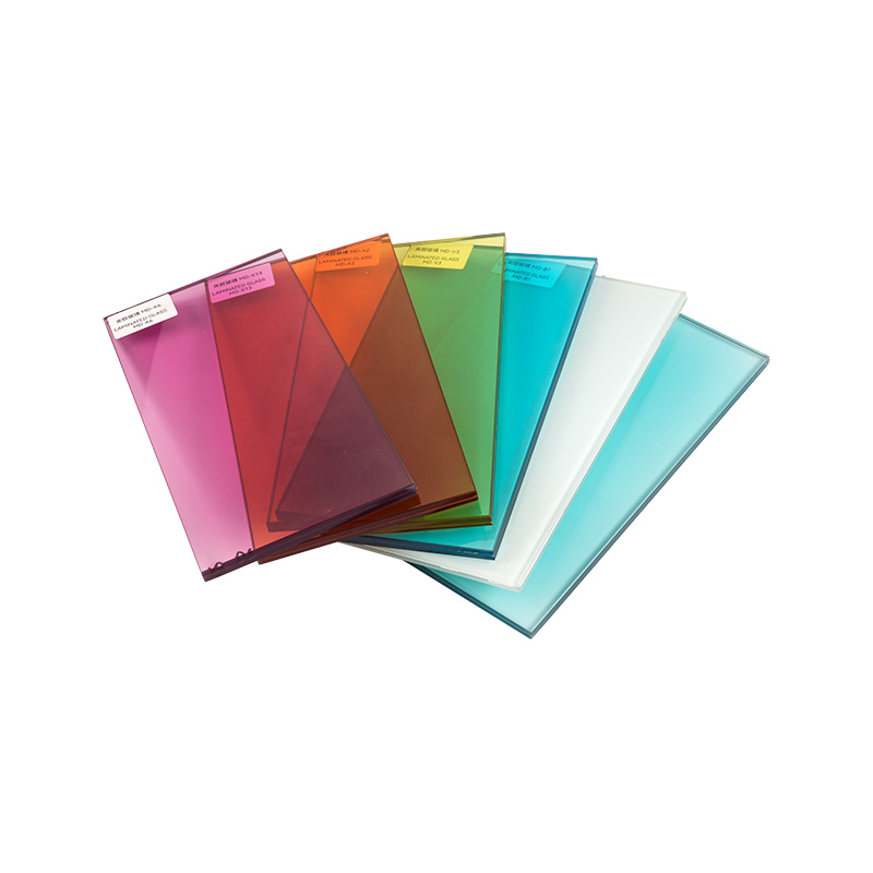Colores de película EVA y PVB Vidrio laminado a prueba de radiación disponible