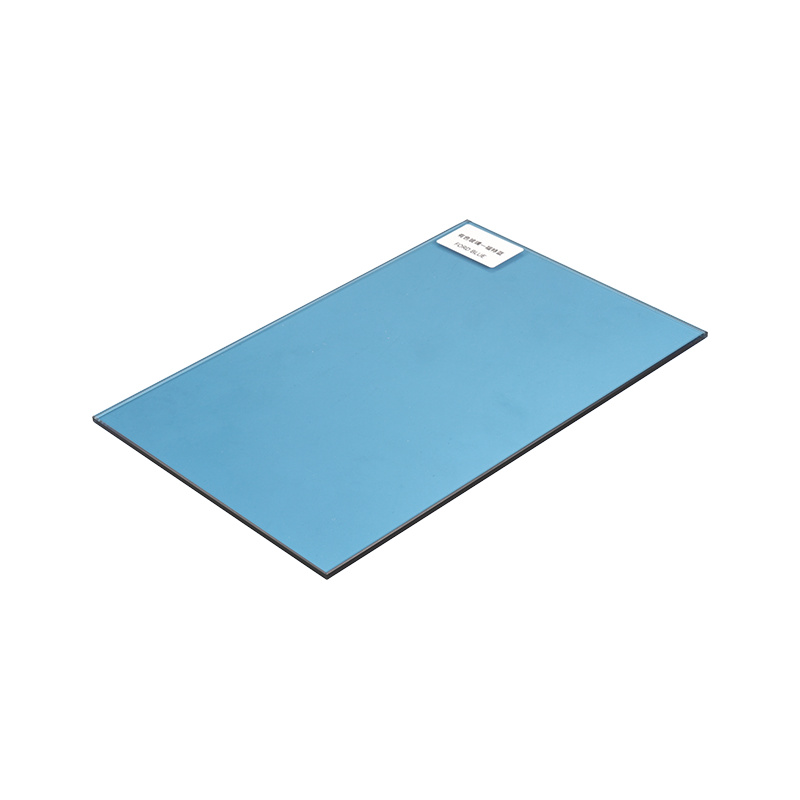 Azul azul claro azul anti-uv habitante vidrio decorativo vidrio azul