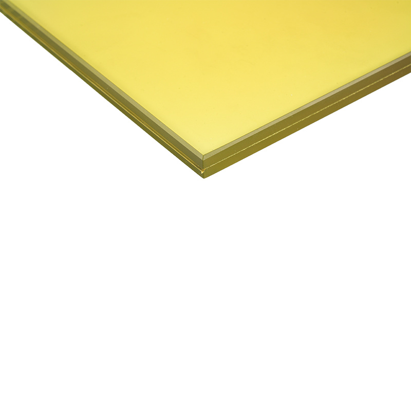 Colores de película EVA y PVB Vidrio laminado a prueba de radiación disponible Colores de película EVA y PVB Vidrio laminado a prueba de radiación disponible