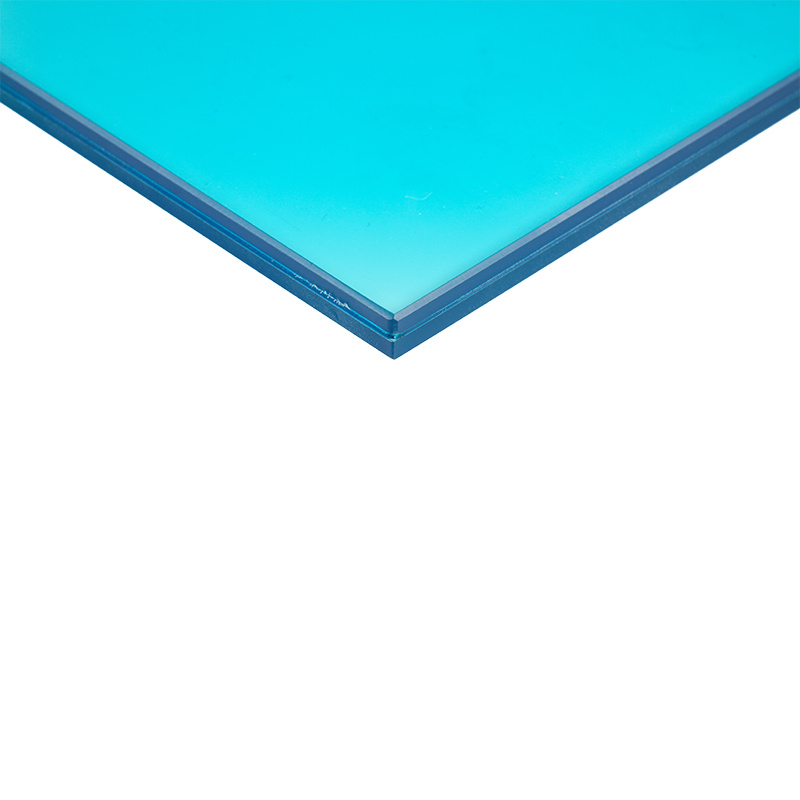 Colores de película EVA y PVB Vidrio laminado a prueba de radiación disponible Colores de película EVA y PVB Vidrio laminado a prueba de radiación disponible